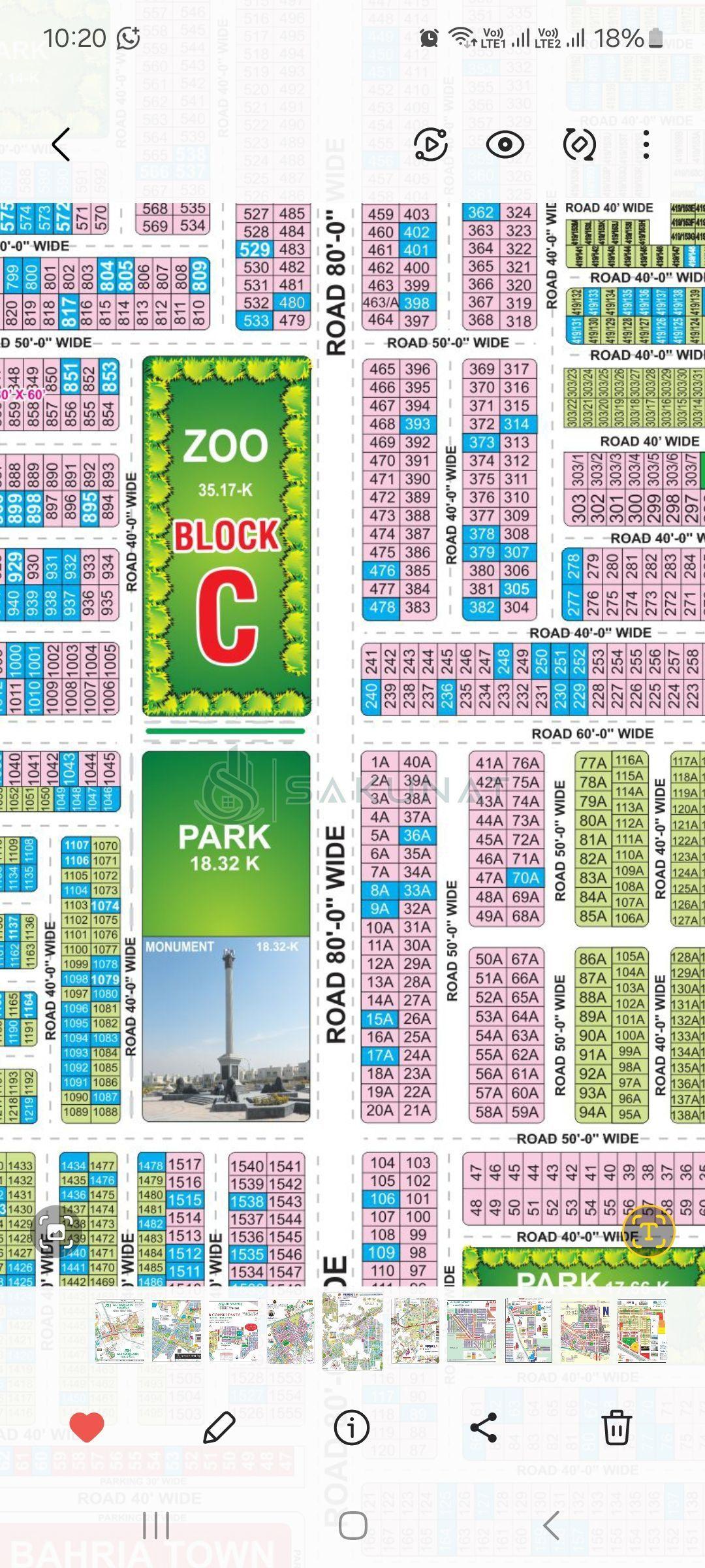 8 Marla Residential Plot for sale in Bahria Orchard Phase 2, Lahore