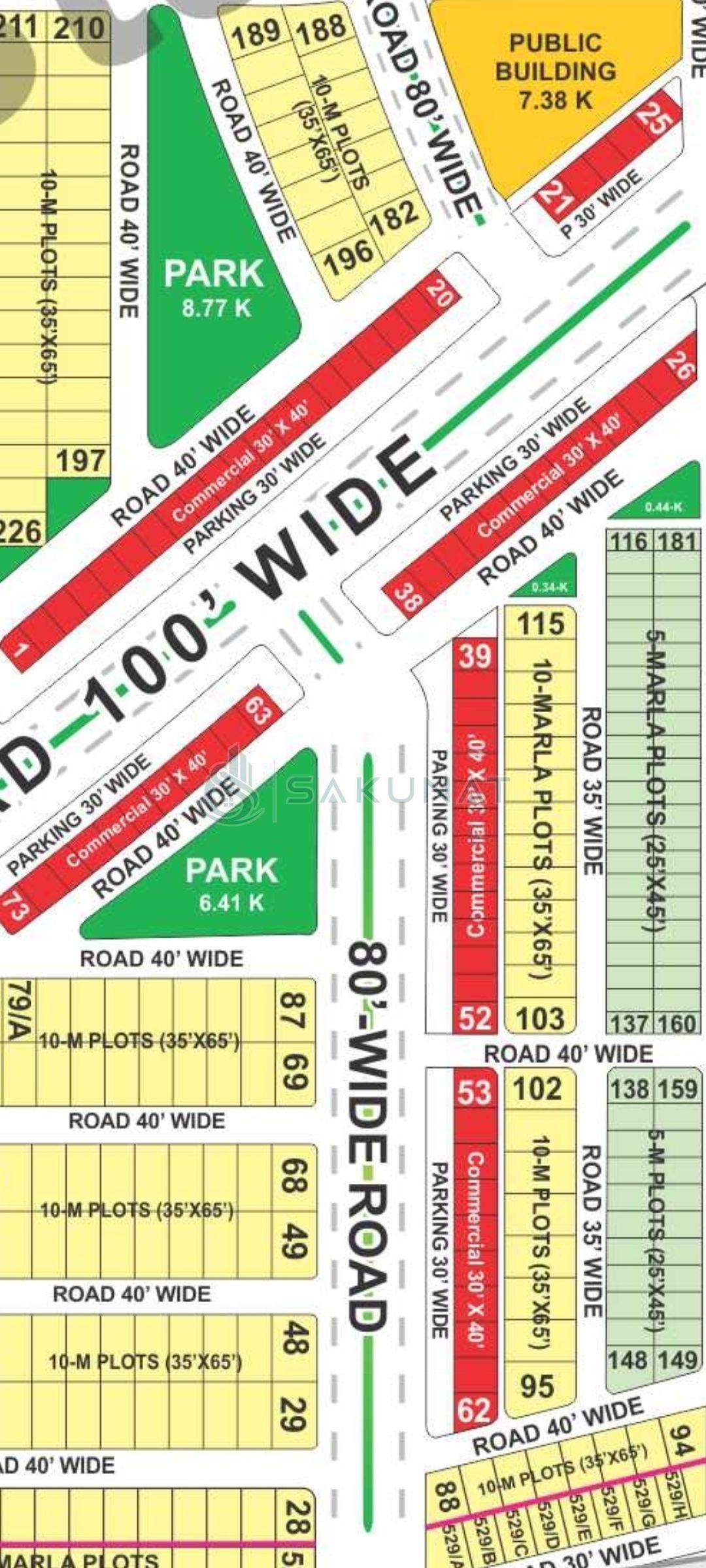 5 Marla Residential Plot for sale in Bahria Town - Overseas C, Lahore