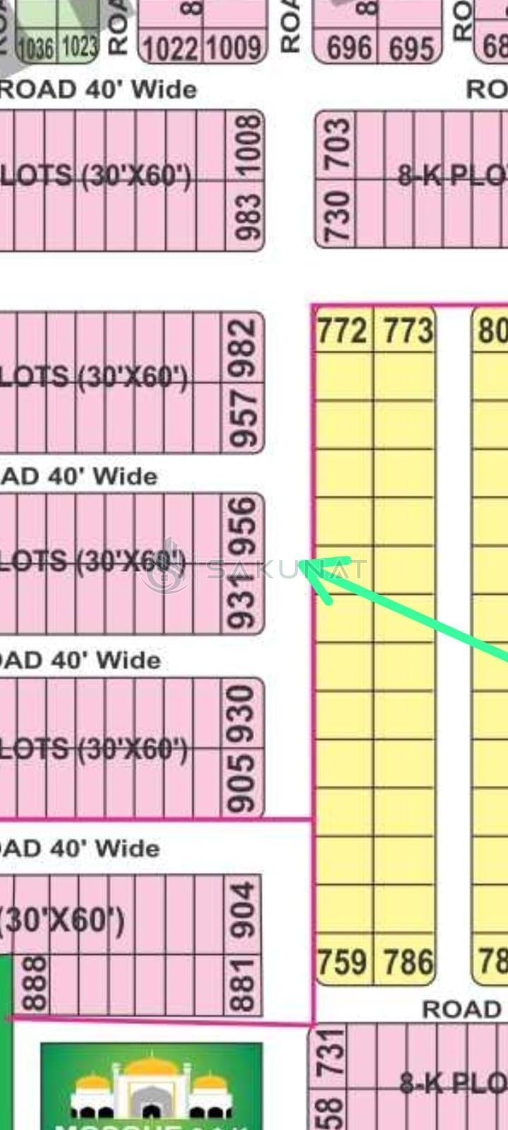 8 Marla Residential Plot for sale in Bahria Town - Umar Block, Lahore