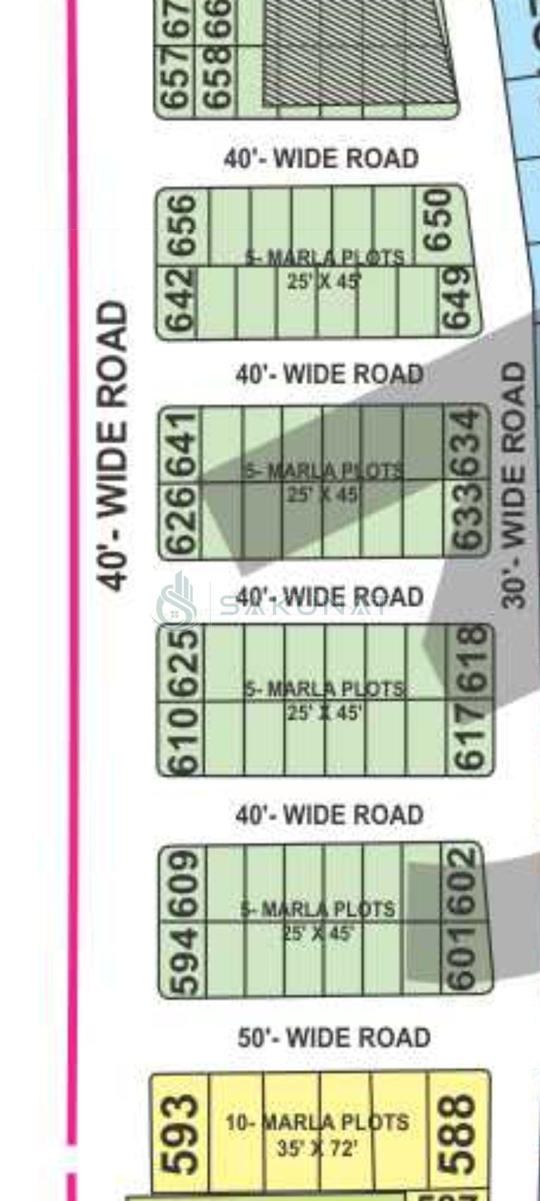 5 Marla Residential Plot for sale in Bahria Town - Block EE, Lahore