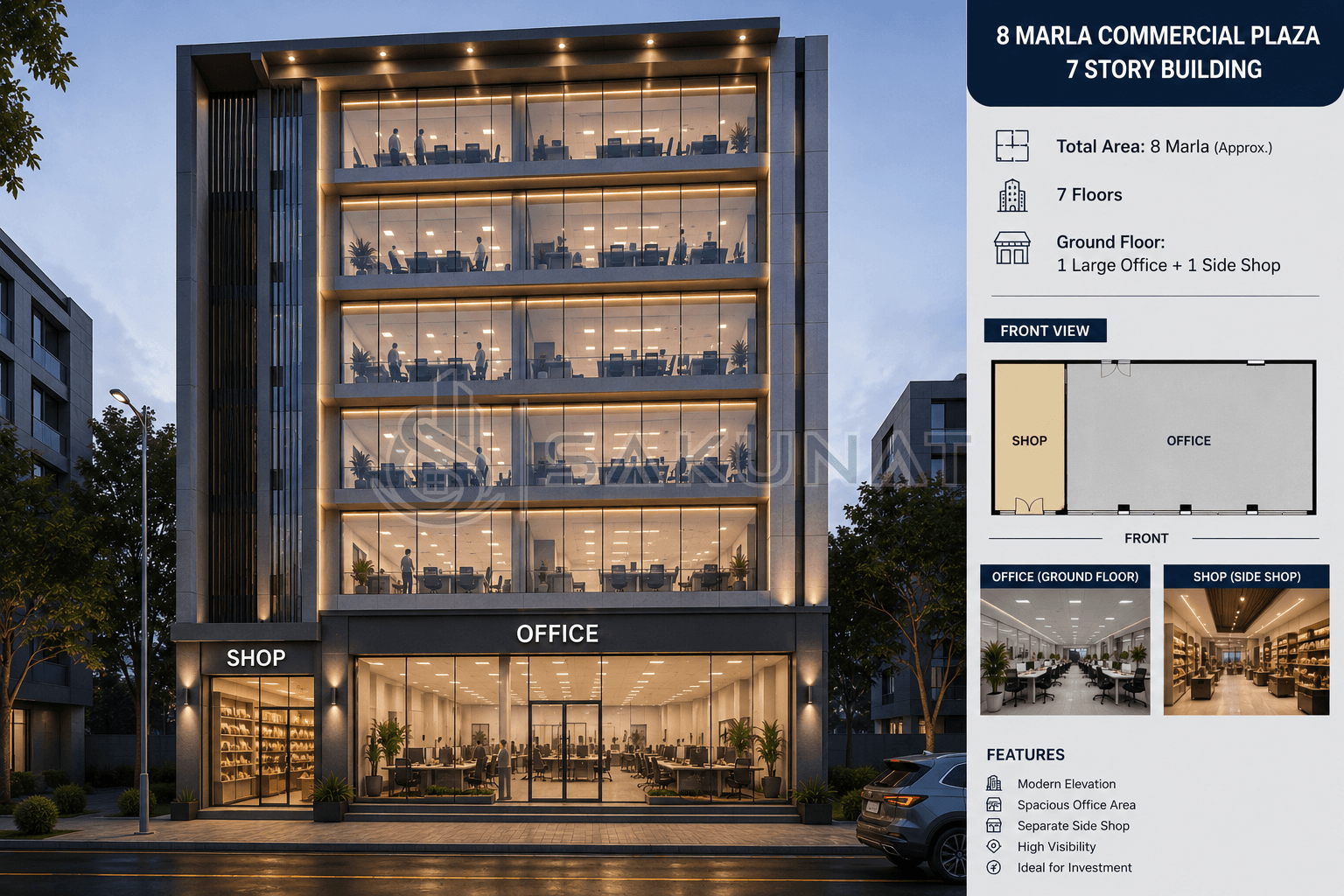 400 Sq. ft Shop for sale in Bahria Town - Nishtar Block, Lahore