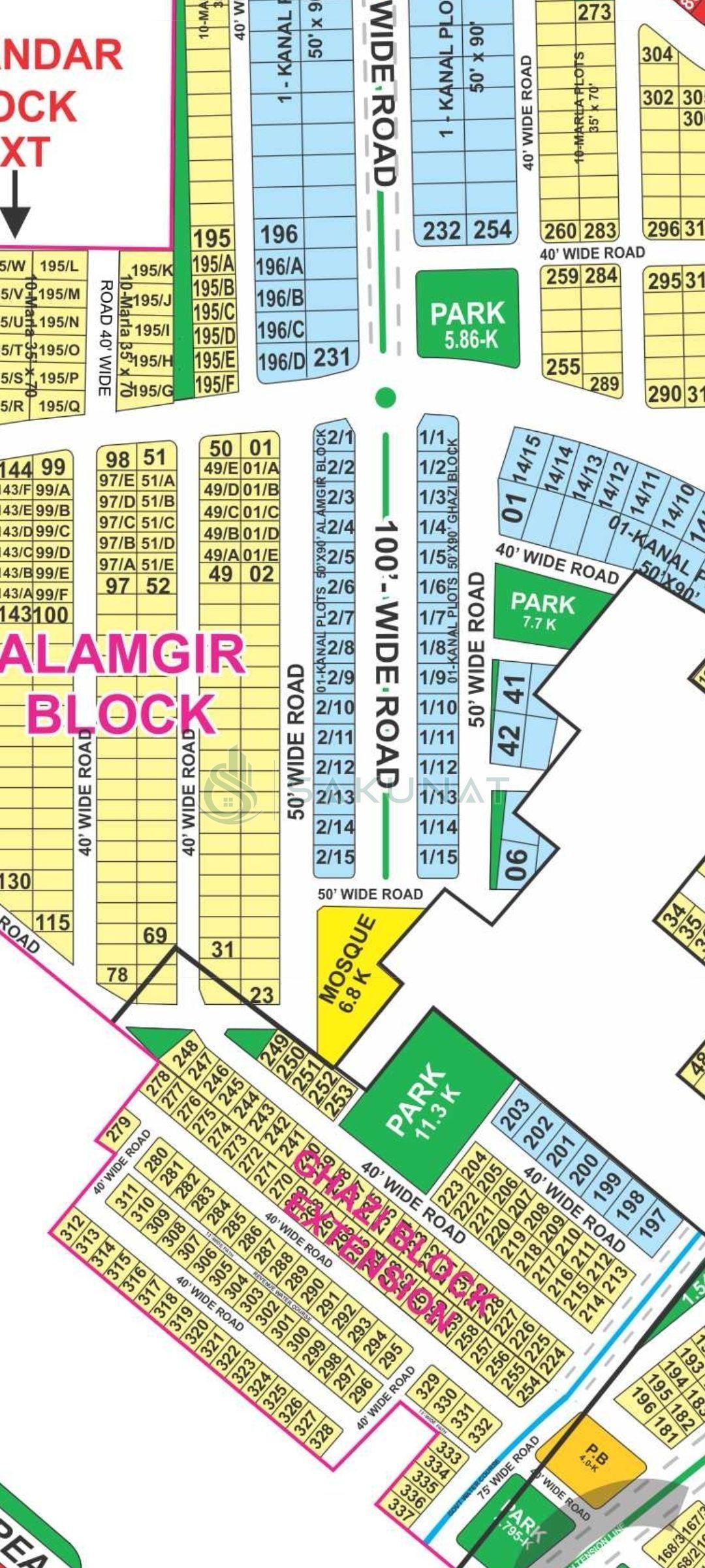 10 Marla Residential Plot for sale in Bahria Town - Ghazi Block, Lahore