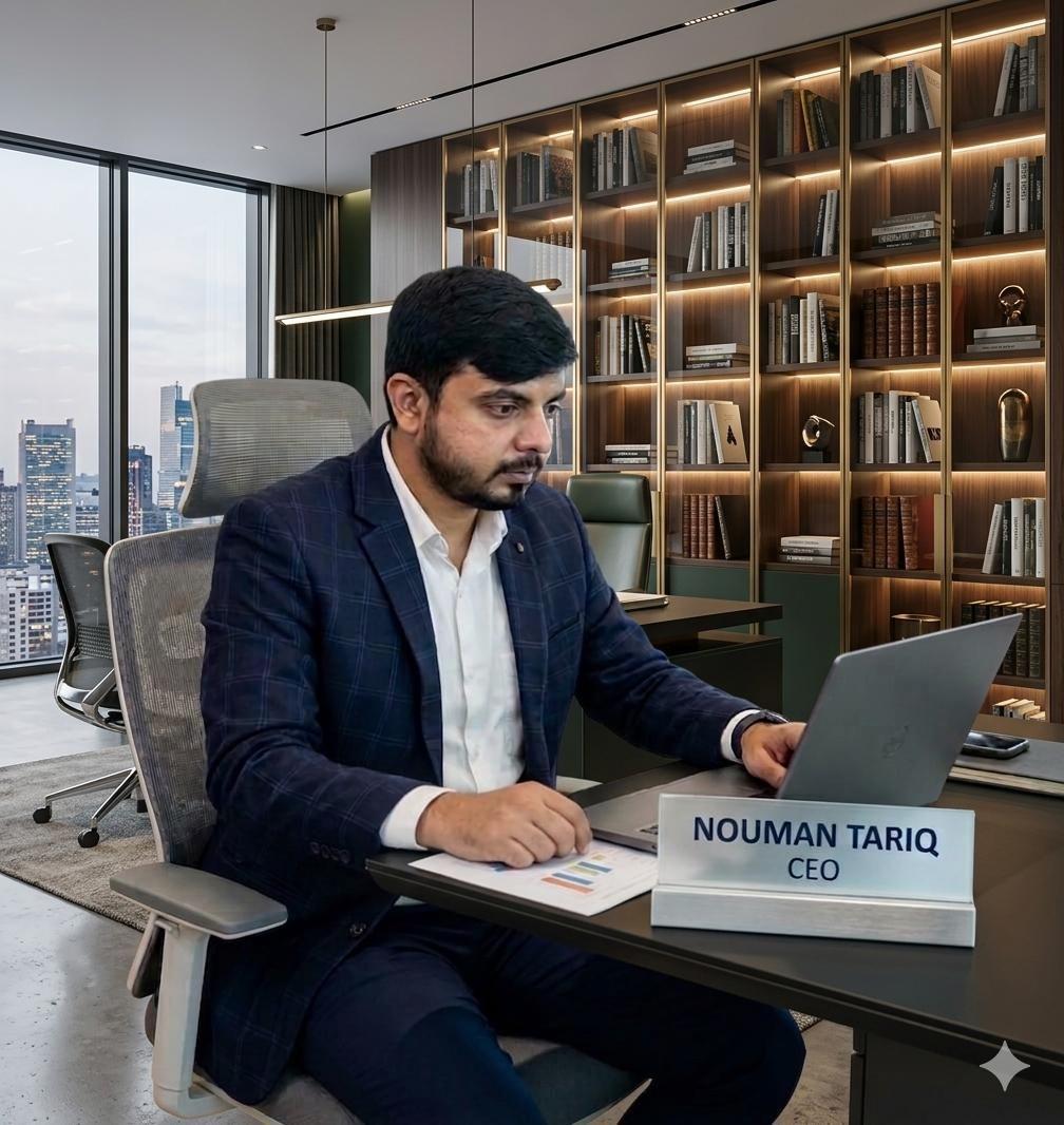 Nouman Tariq - CEO — Sakunat agent