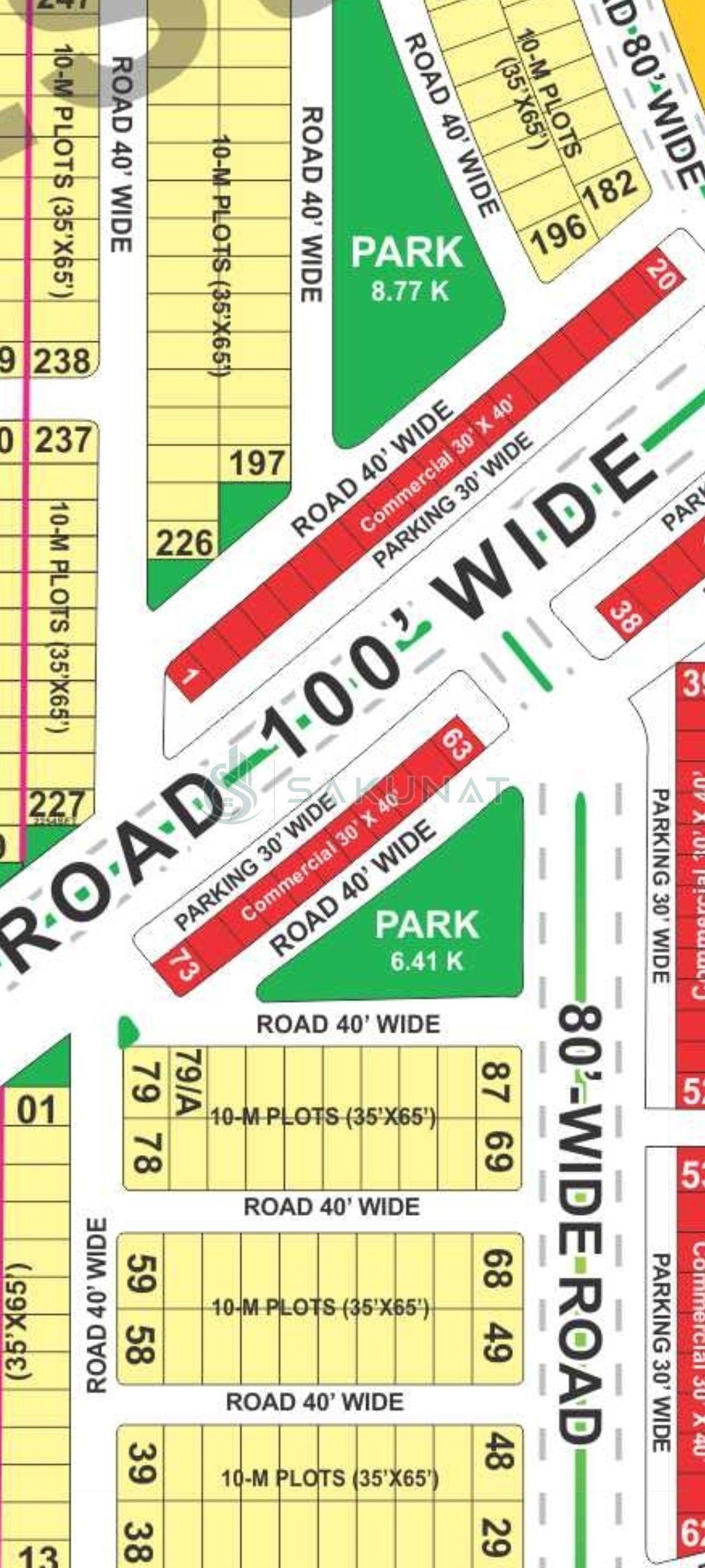 10 Marla Residential Plot for sale in Bahria Town - Overseas C, Lahore