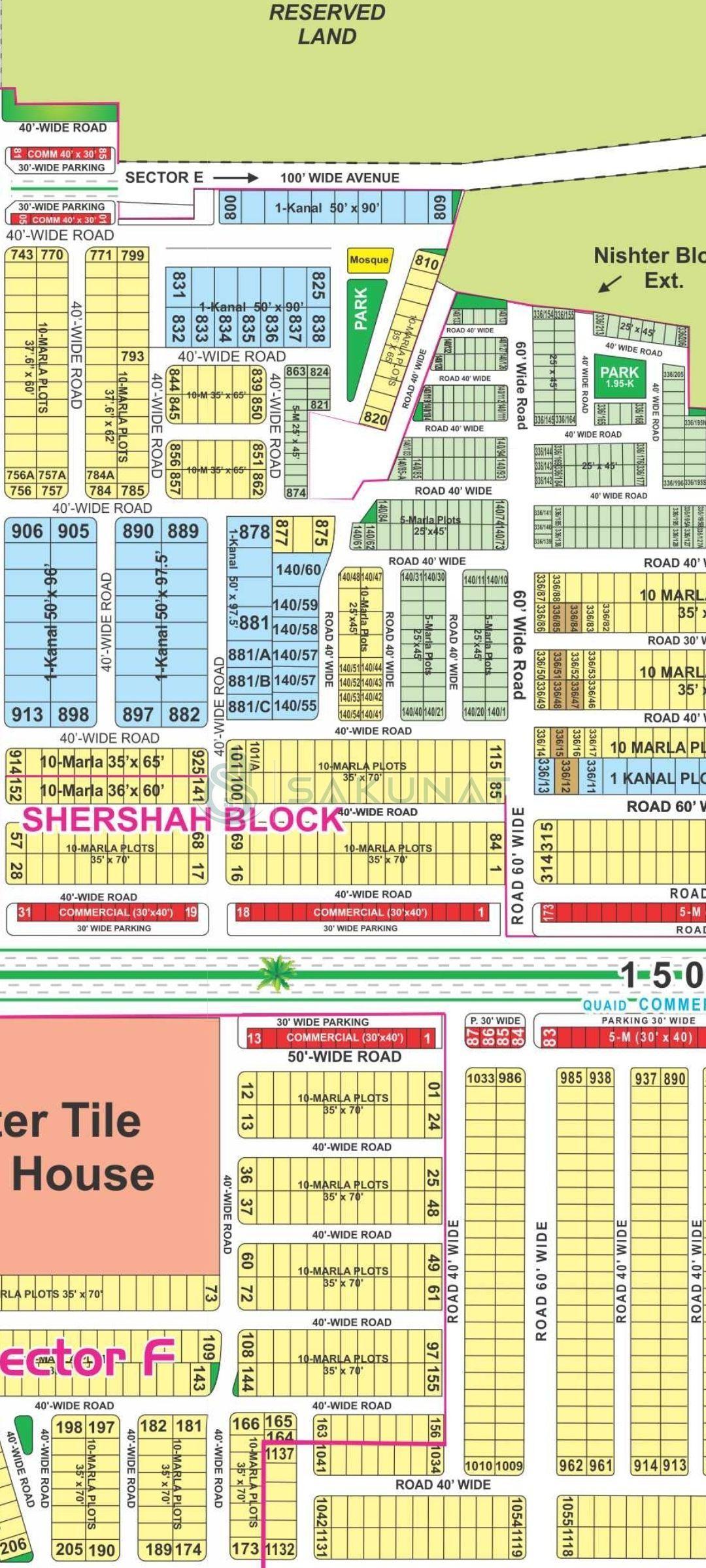 5 Marla Residential Plot for sale in Bahria Town - Shershah Block, Lahore