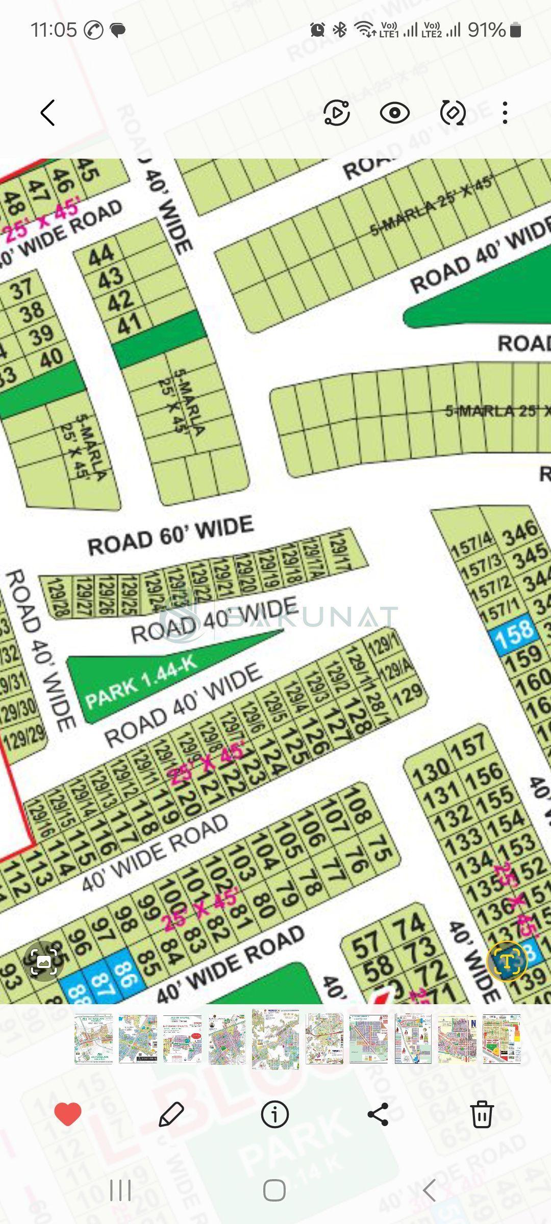 5 Marla Residential Plot for sale in Bahria Orchard Phase 2 - Block N, Lahore