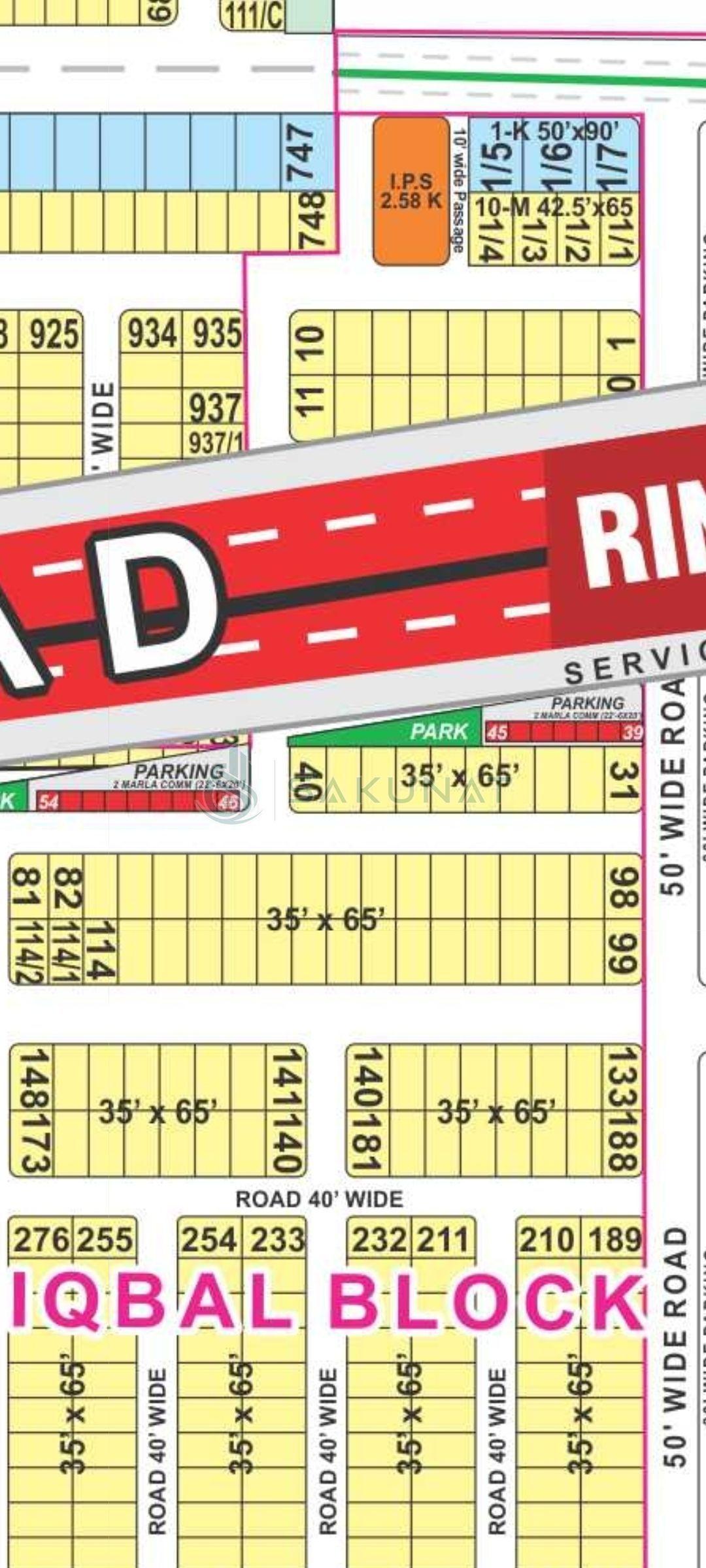 23 Marla Residential Plot for sale in Bahria Town - Janiper Block, Lahore