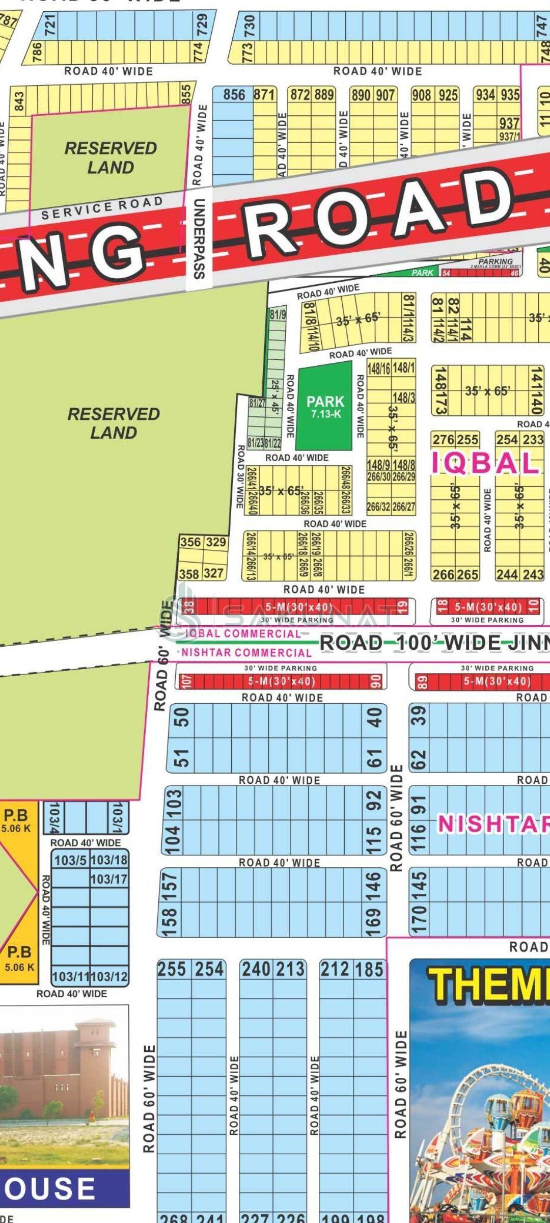 14 Marla Residential Plot for sale in Bahria Town - Nishtar Block, Lahore