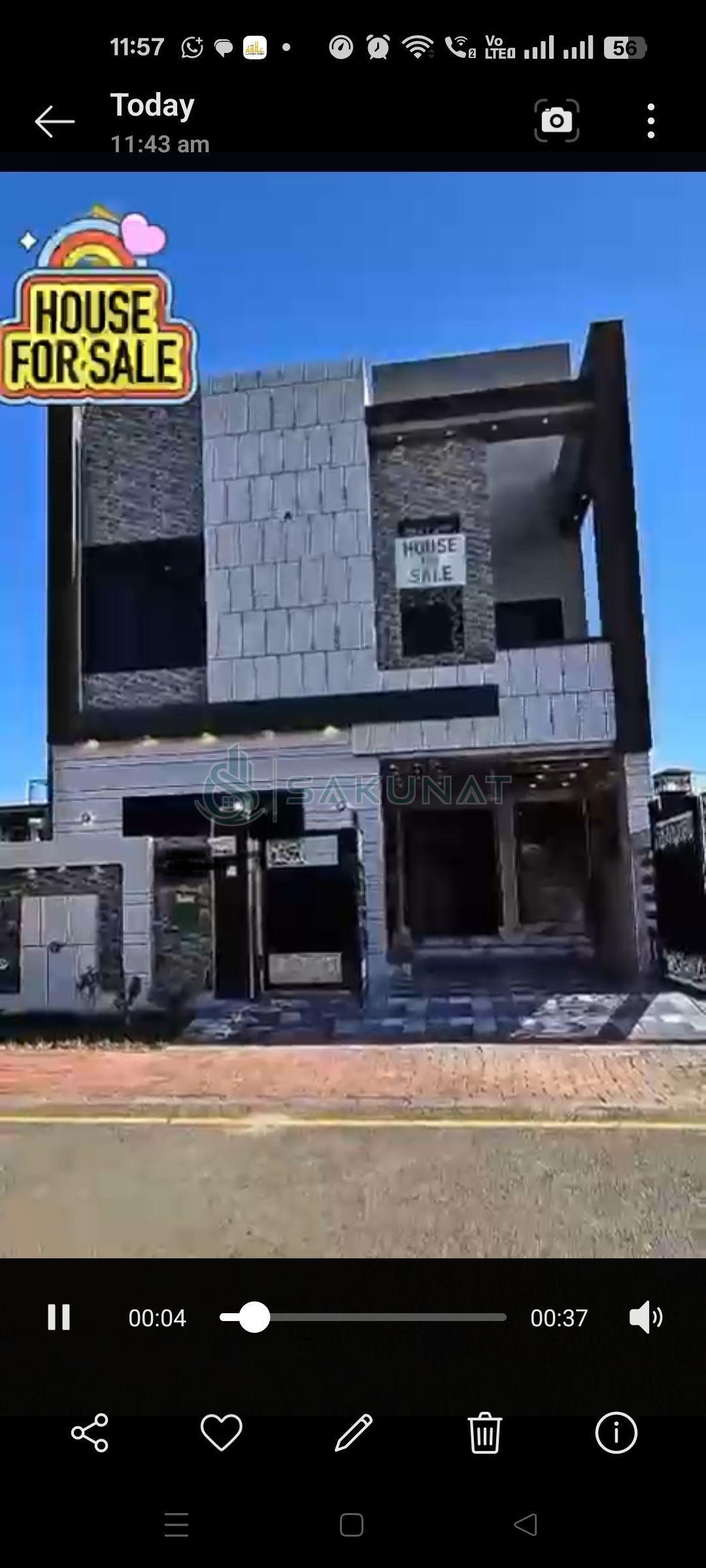 5 Marla 3-bedroom House for sale in Bahria Town - Nishtar Extension Block, Lahore