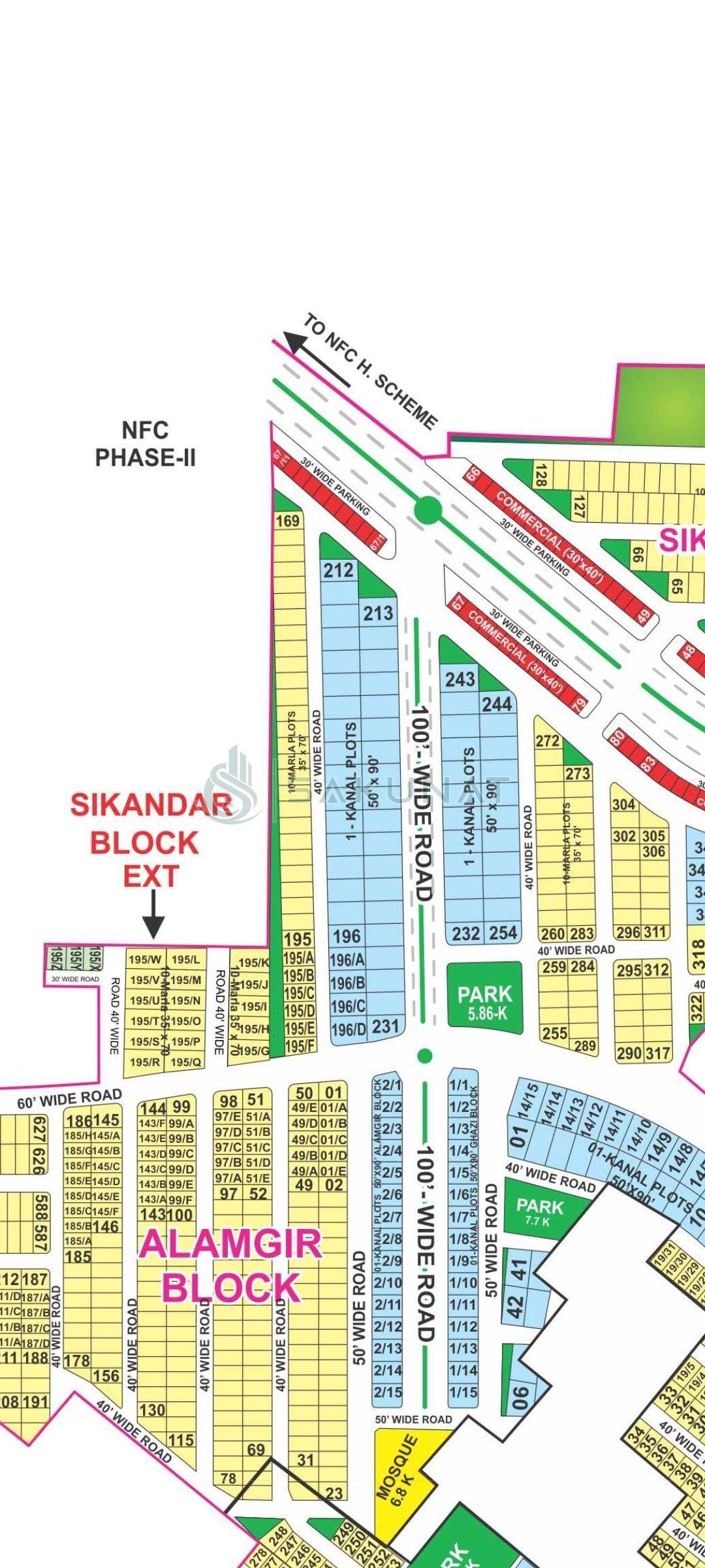 1 Kanal Residential Plot for sale in Bahria Town - Sikandar Block, Lahore