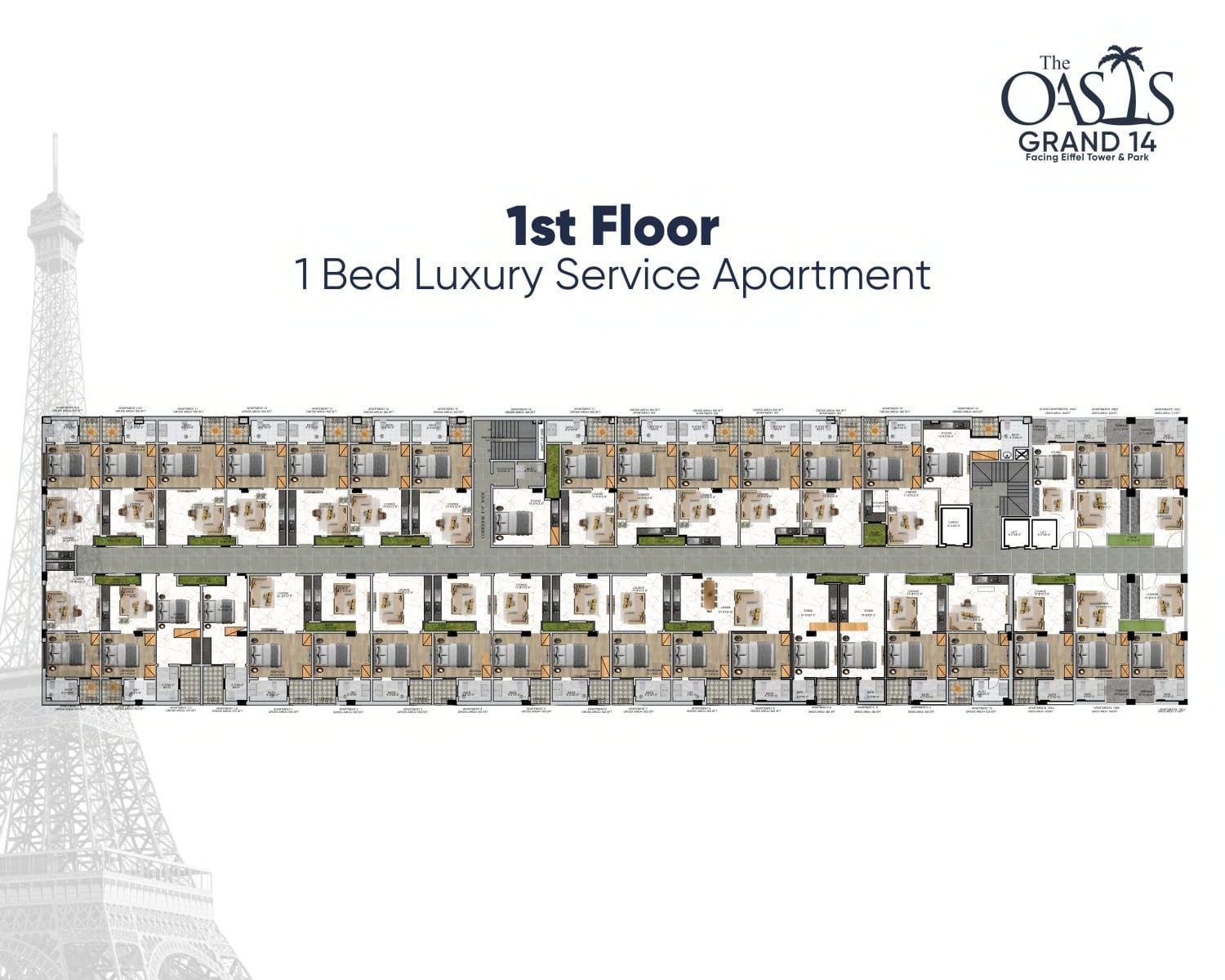 The Oasis Grand 14 — floor plan — photo 2 of 11