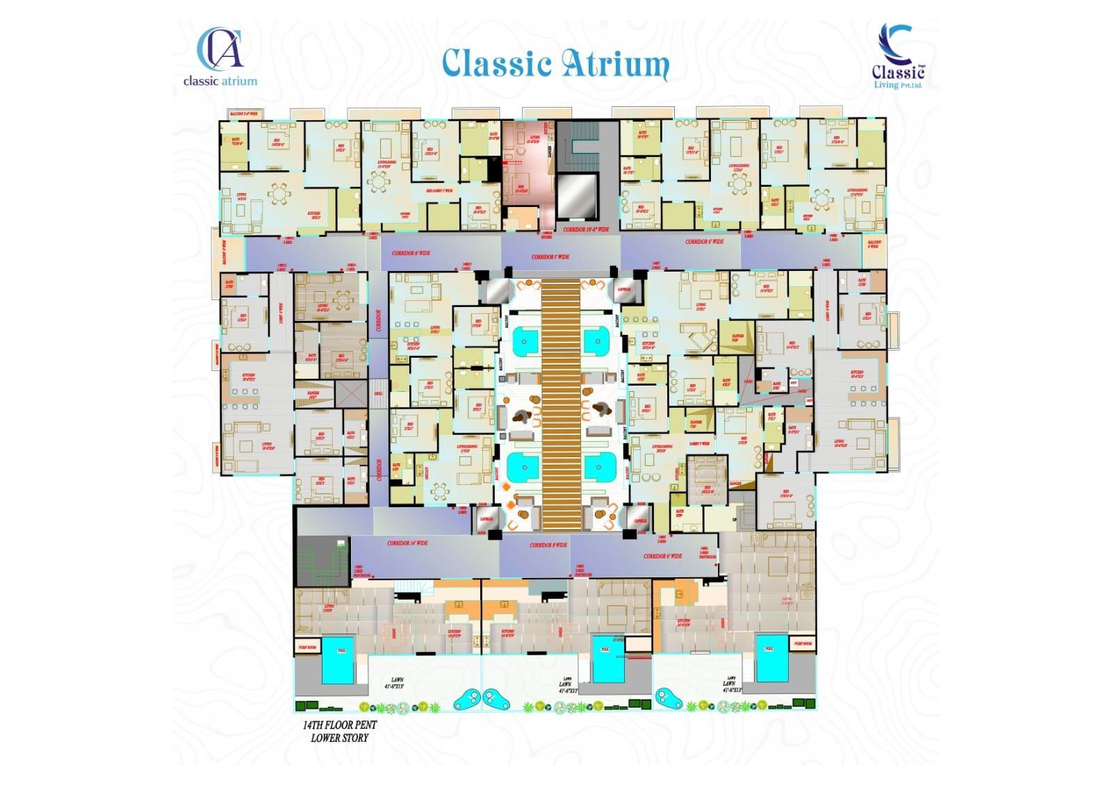 Classic Living — floor plan — photo 5 of 6