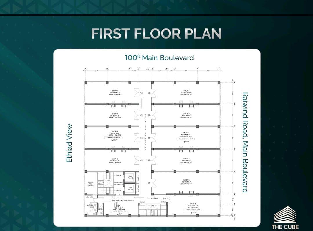 THE CUBE — floor plan — photo 2 of 2