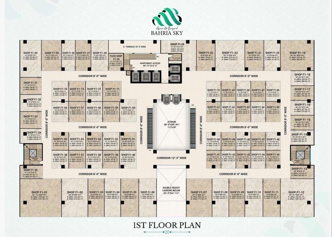 Bahria Sky 2 By OZ Developers — floor plan — photo 4 of 13