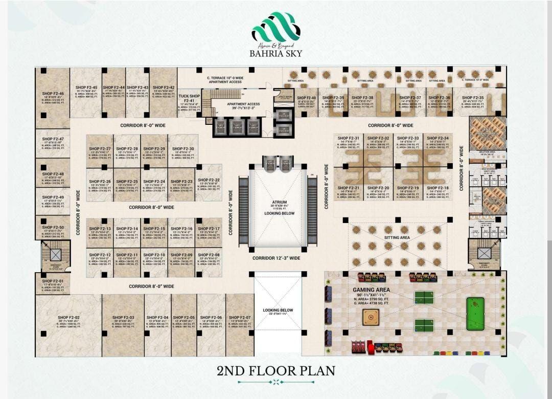 Bahria Sky 2 By OZ Developers — floor plan — photo 11 of 13