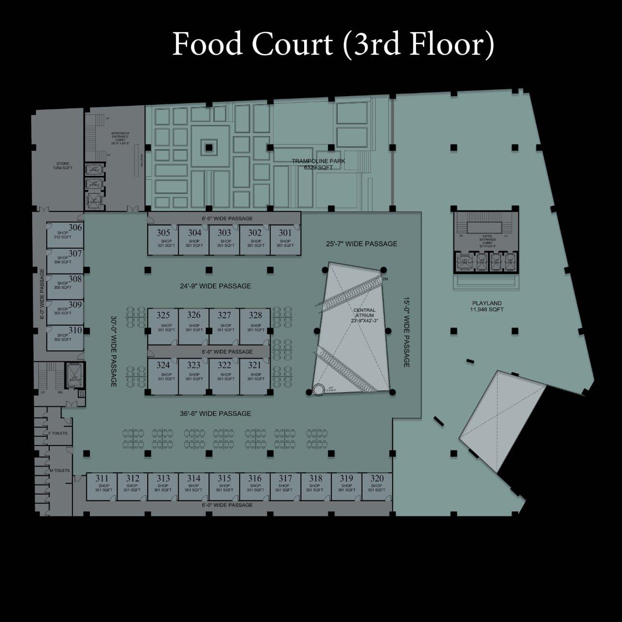 Aurium Mall & Residences — floor plan — photo 3 of 5