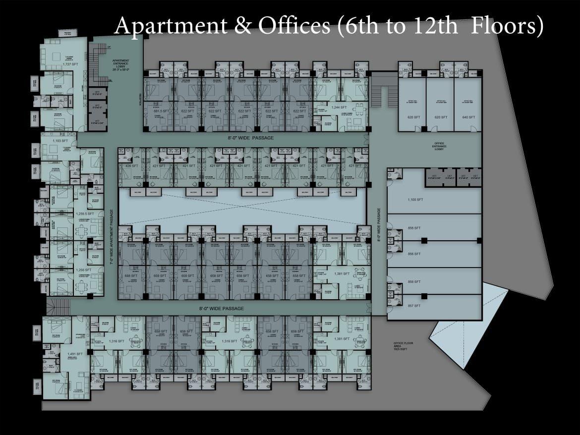 Aurium Mall & Residences — floor plan — photo 4 of 5