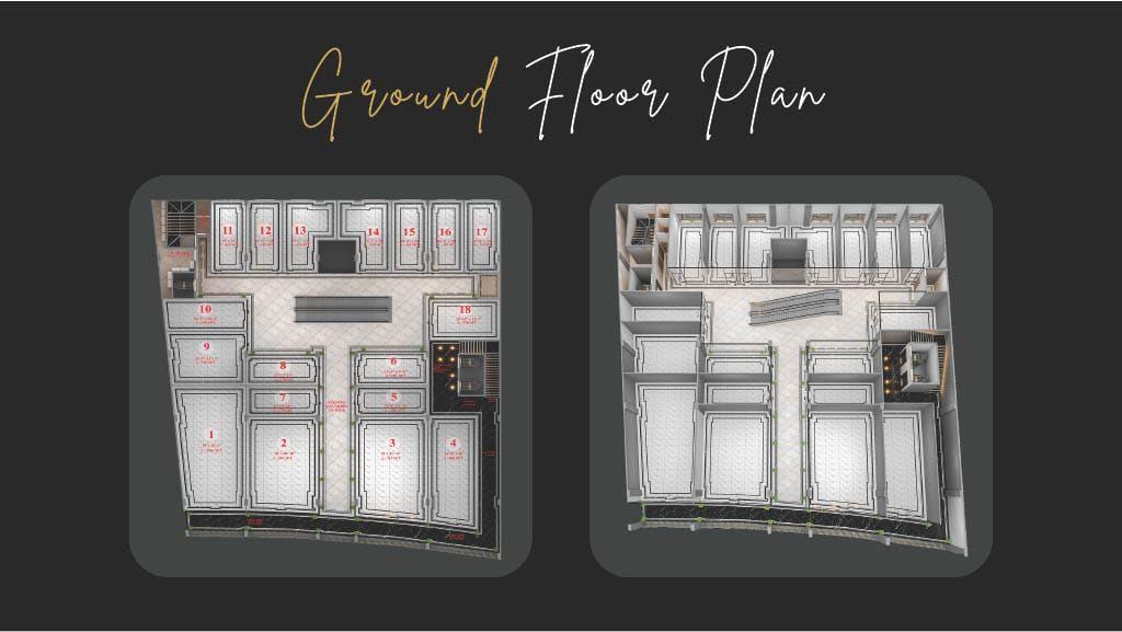 Madina Mall & Residency — floor plan — photo 1 of 3