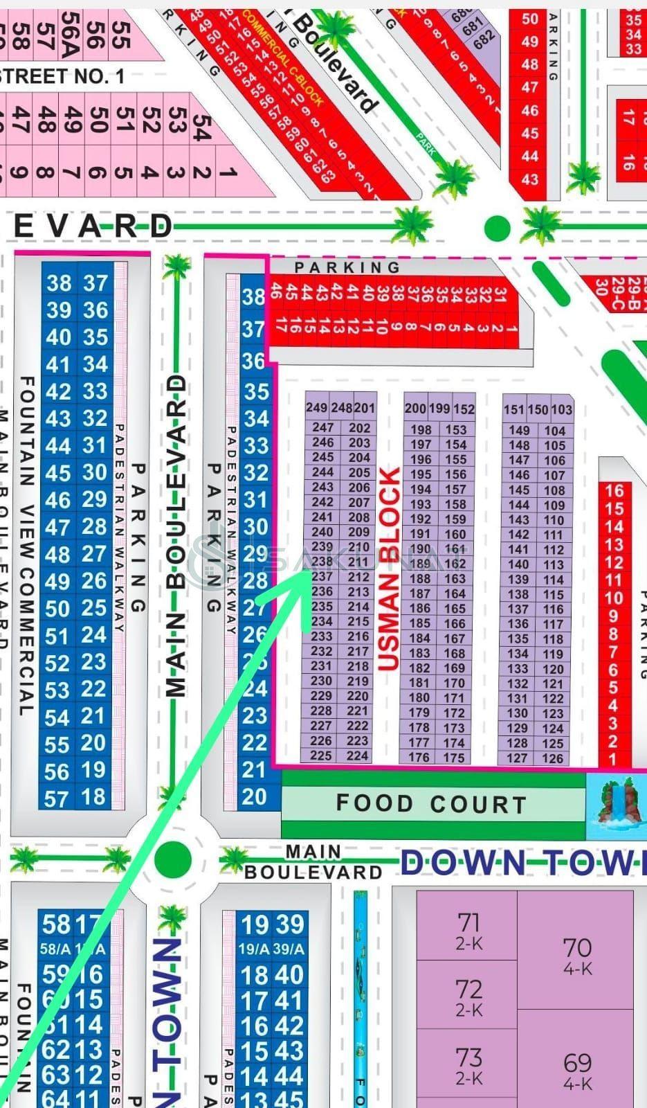 3 Marla Residential Plot for sale in Al-Kabir Town Phase 2 - Usman Block Extension, Lahore