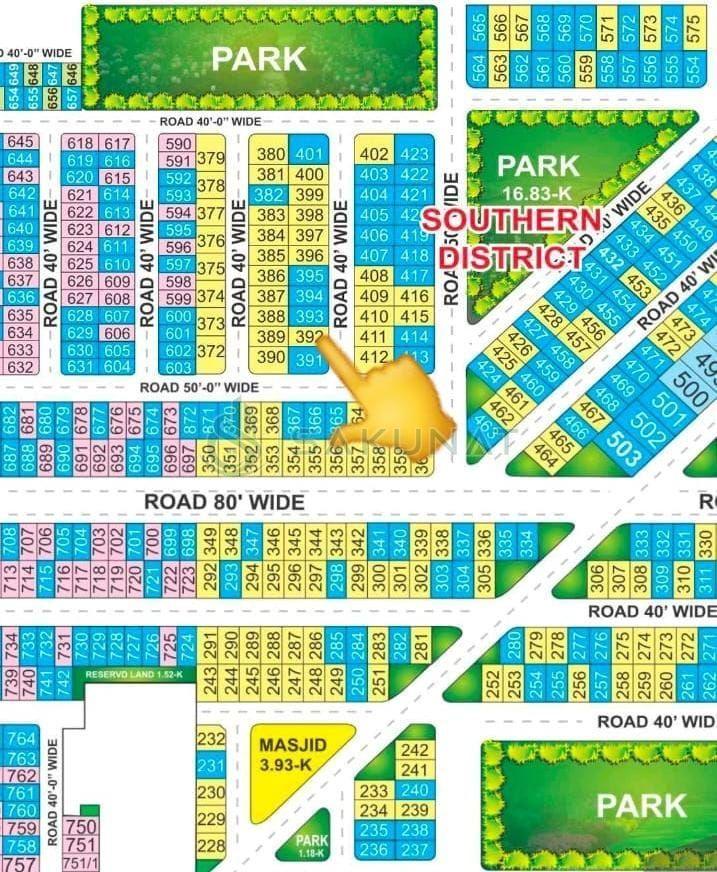10 Marla Residential Plot for sale in Bahria Orchard Phase 1, Lahore