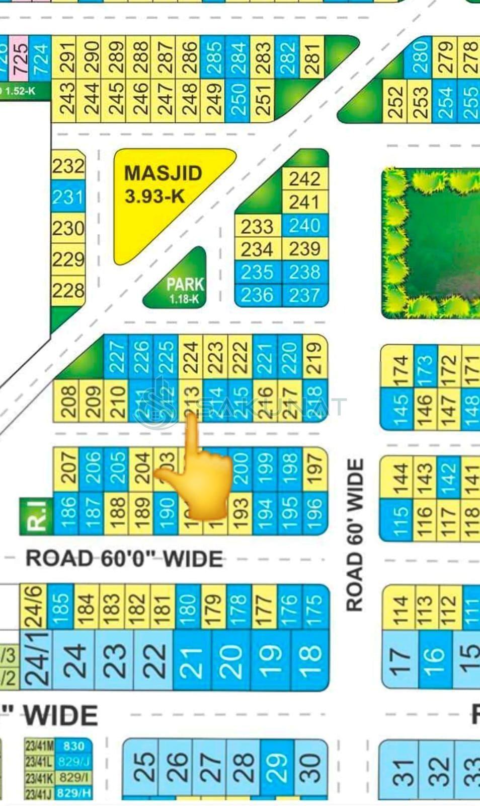 10 Marla Residential Plot for sale in Bahria Orchard Phase 1, Lahore