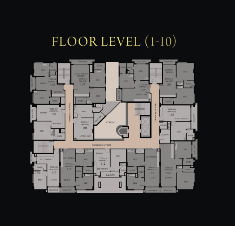 The Springs Atrium — floor plan — photo 2 of 3