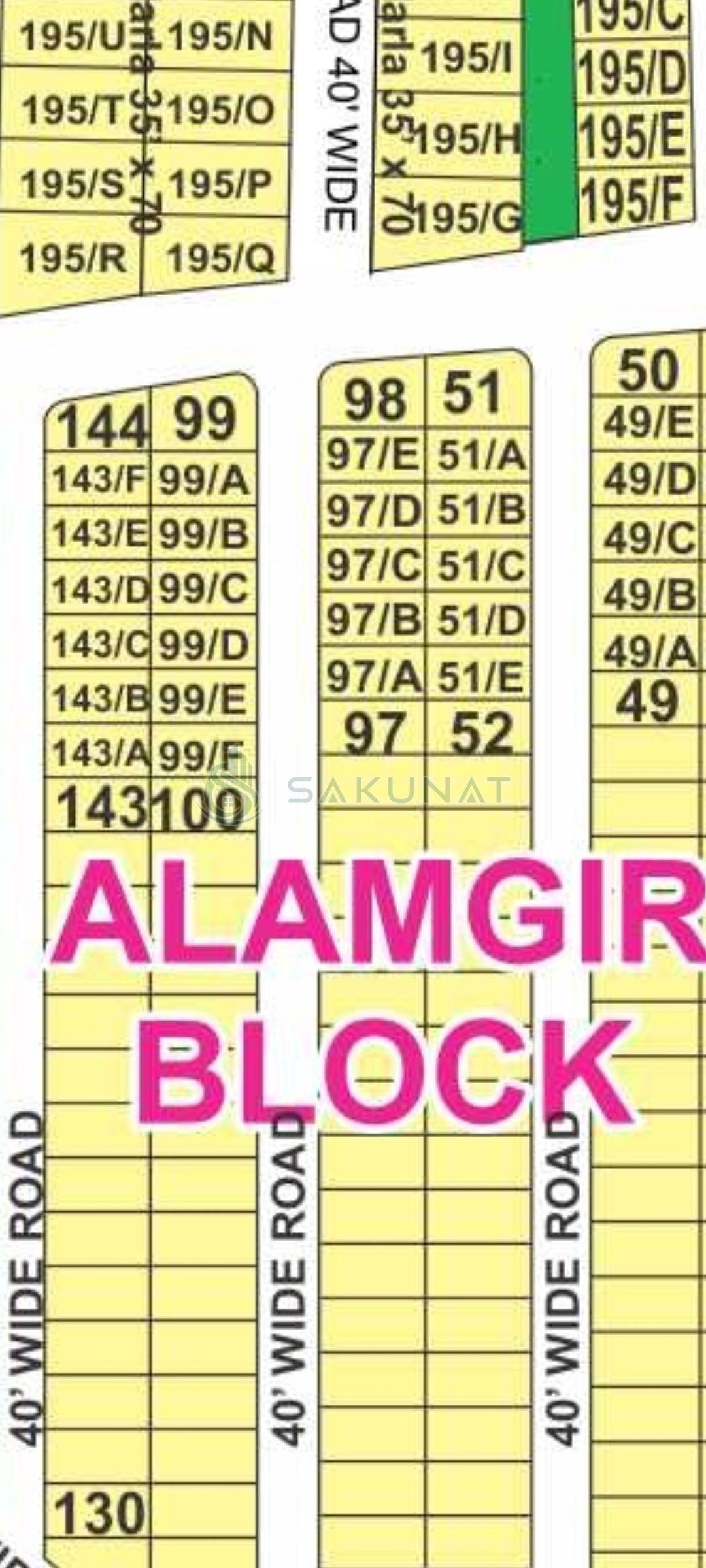 10 Marla Residential Plot for sale in Bahria Town - Alamgir Block Extension, Lahore