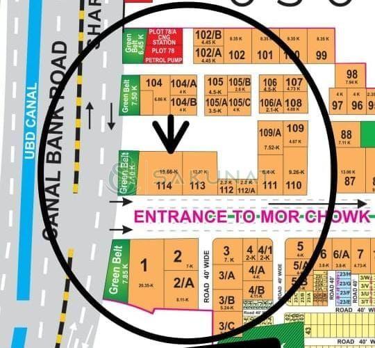 15.7 Kanal Residential Plot for sale in Bahria Town - Sector A, Lahore