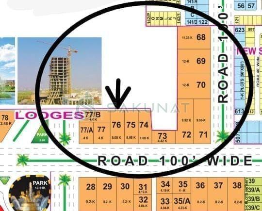 8 Kanal Residential Plot for sale in Bahria Town - Sector A, Lahore