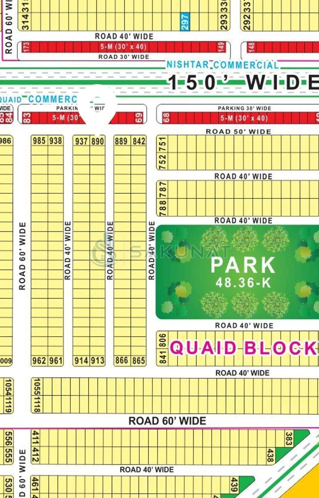 11.5 Marla Residential Plot for sale in Bahria Town - Sector E, Lahore