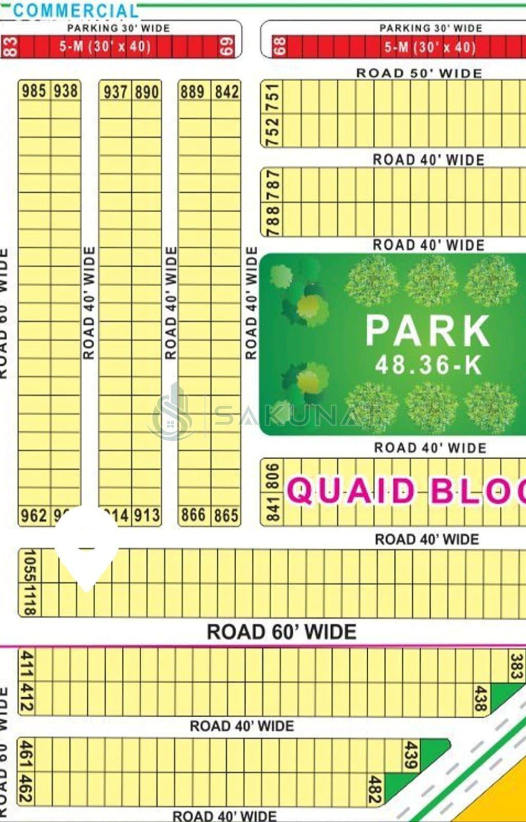 10 Marla Residential Plot for sale in Bahria Town - Sector E, Lahore