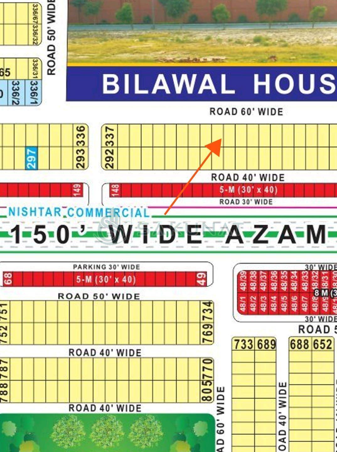 10 Marla Residential Plot for sale in Bahria Town - Sector E, Lahore