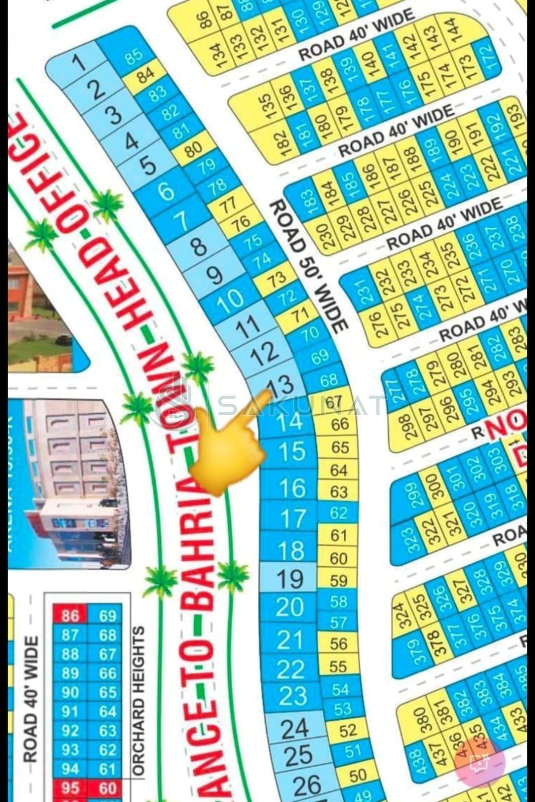 23 Marla Residential Plot for sale in Bahria Orchard Phase 1, Lahore