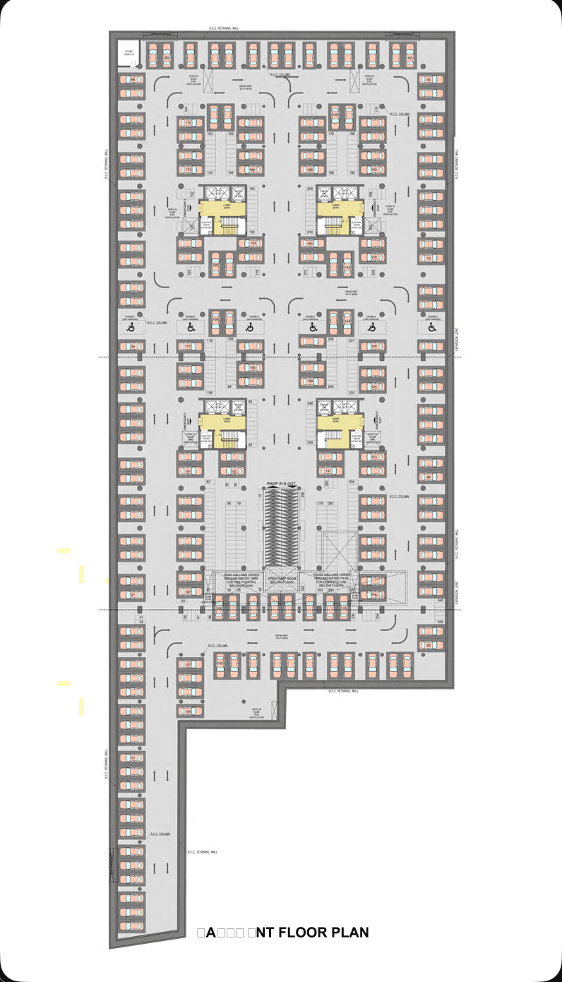 Amanah Noor Residence Tower A & B — floor plan — photo 2 of 10
