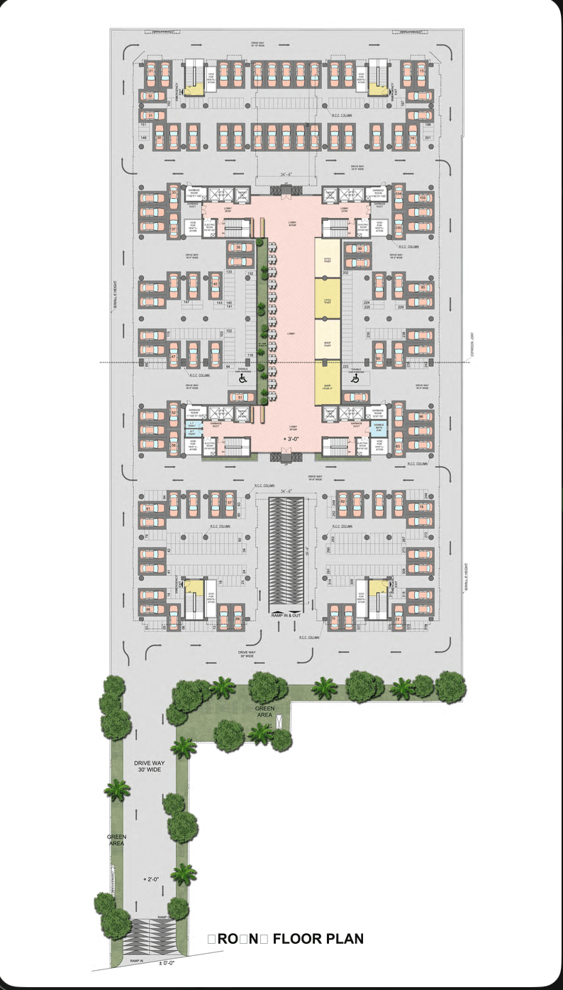 Amanah Noor Residence Tower A & B — floor plan — photo 1 of 10
