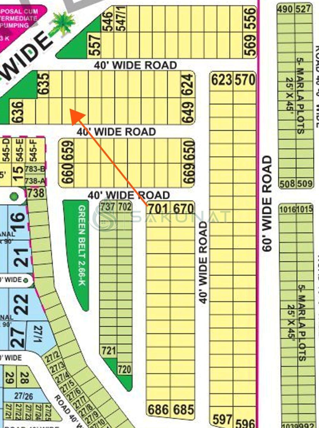 10 Marla Residential Plot for sale in Bahria Town - Sector E, Lahore