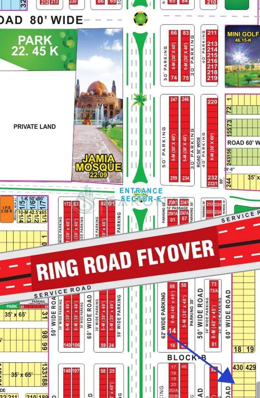 10 Marla Residential Plot for sale in Bahria Town - Sector E, Lahore