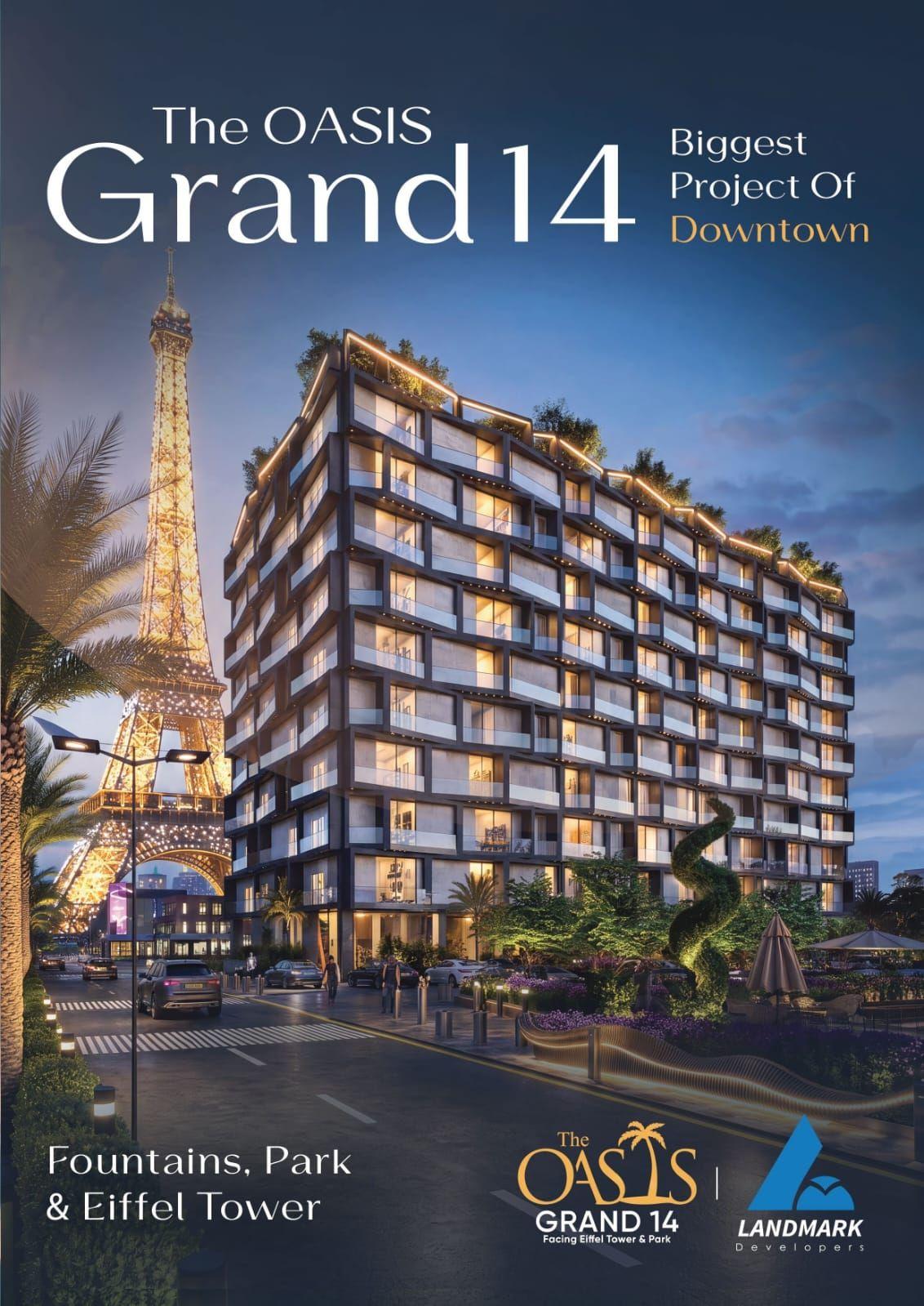 Under-construction mixed-use development by Landmark Developers in Bahria Town, Lahore