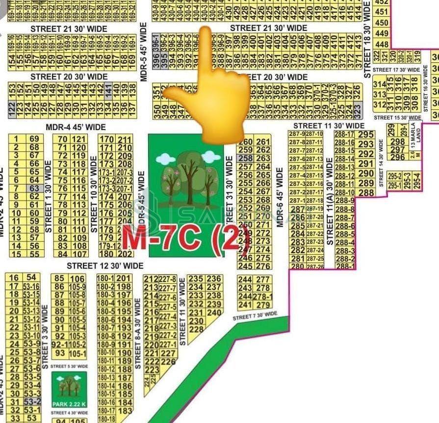 5 Marla Residential Plot for sale in Lake City - Sector M-7, Lahore
