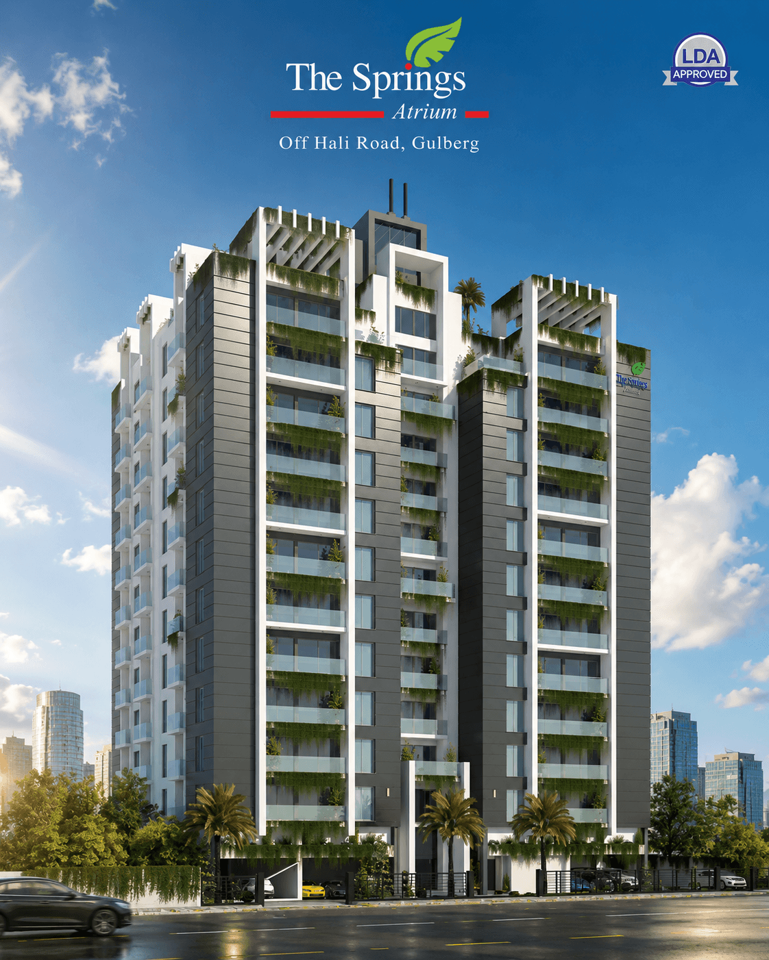 Under-construction residential development by Orbit Developers Private Limited in Off Hali Road, Gulberg II., Lahore