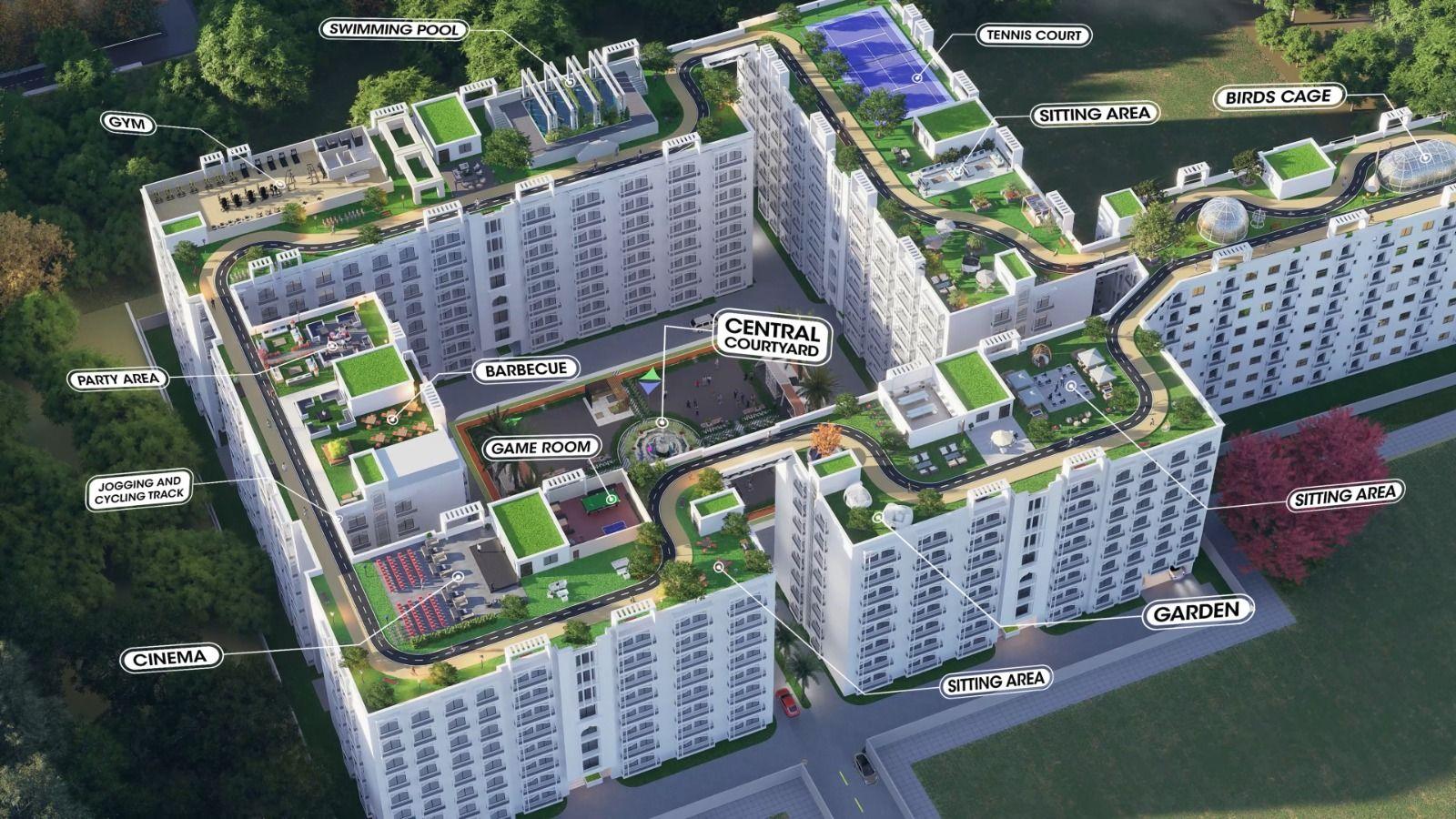 Under-construction residential development in Mauza Tarrogill Road, Adda Plot, Raiwind Road, Lahore