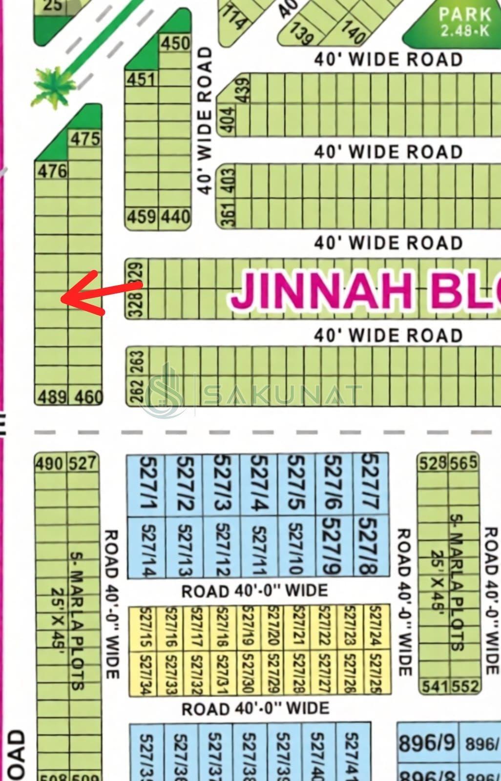 5 Marla Residential Plot for sale in Bahria Town - Sector E, Lahore
